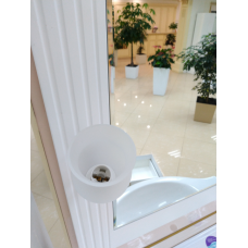 Эльбрус -100 Зеркало белая эмаль