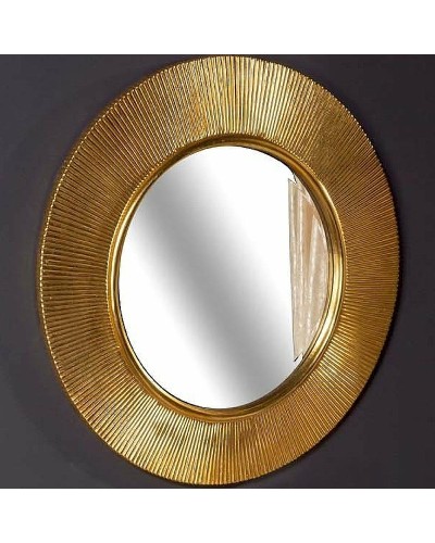 Зеркало Boheme NeoArt Shine 82 528-G light с подсветкой Золото глянец