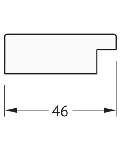 Зеркало 51х141 см чеканка белая Evoform Definite BY 3098