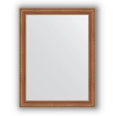 Зеркало 65х85 см бронзовые бусы на дереве Evoform Definite BY 3171