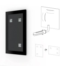 Зеркало 65х85 см бронзовые бусы на дереве Evoform Definite BY 3171