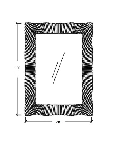 Зеркало Boheme Armadi Art Soho 70 561 light с подсветкой с пультом управления