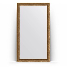 Зеркало напольное 114х204 см вензель бронзовый Evoform Definite Floor BY 6035