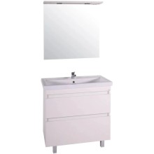 Зеркало 76,4х80 см ясень белый ASB-Mebel Коста