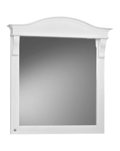 Зеркало 87,2х96,4 см белый глянец Belux Каталония В 85