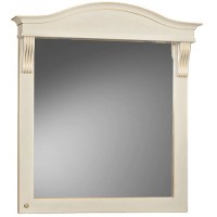 Зеркало 87,2х96,4 см слоновая кость золотая патина Belux Каталония В 85