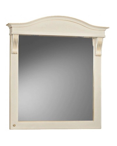 Зеркало 87,2х96,4 см слоновая кость золотая патина Belux Каталония В 85