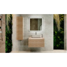 Зеркало Jorno Karat 80 Kar.02.80/P/W с подсветкой с бесконтактным выключателем