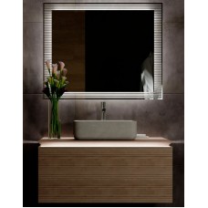 Зеркало Jorno Karat 100 Kar.02.100/P/W с подсветкой с бесконтактным выключателем