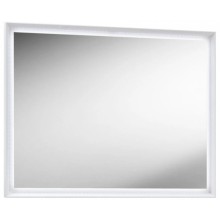 Зеркало 100х70 см белый глянец Belux Валенсия В 100