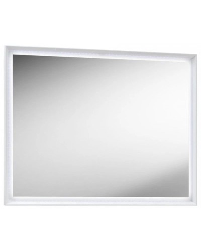 Зеркало 100х70 см белый глянец Belux Валенсия В 100