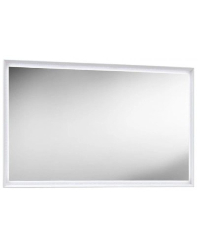 Зеркало 120х70 см белый глянец Belux Валенсия В 120