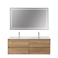 Зеркало в раме с подсветкой сенсорным выкл. и подогревом BelBagno SPC-KRAFT-1400-800-LED-TCH-WARM