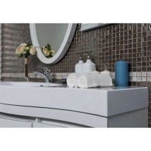 Зеркало 70х110 см белый глянец Aquanet Опера 00169607