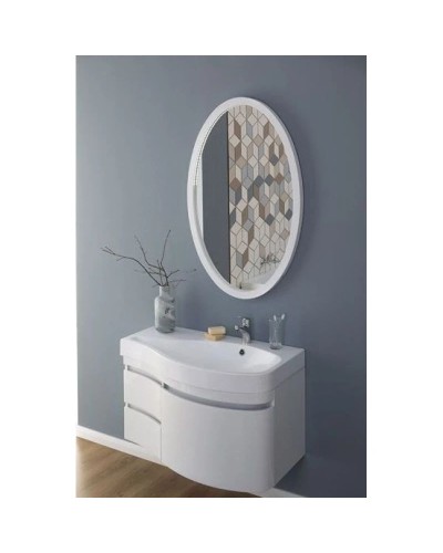 Зеркало 70х110 см белый глянец Aquanet Опера 00169607