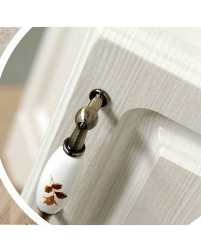 Зеркало со шкафом Style Line Олеандр 2 Люкс 75 ЛС-00000203 с подсветкой Рельеф пастель