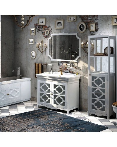 Зеркало Corozo Манойр 85 SD-00000980 Белое