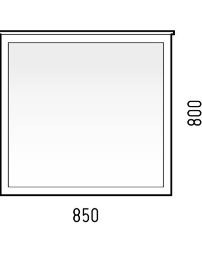 Зеркало Corozo Таормина 85 SD-00001109 Белое