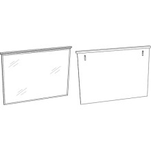 Зеркало Corozo Таормина 85 SD-00001109 Белое