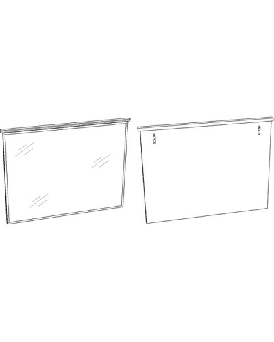 Зеркало Corozo Таормина 85 SD-00001109 Белое