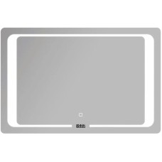 Зеркало Haiba 70 HB664 с подсветкой с сенсорным выключателем и часами