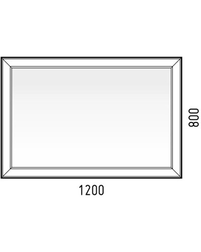 Зеркало Corozo Классика 120 SD-00000815 с подсветкой с сенсорным выключателем