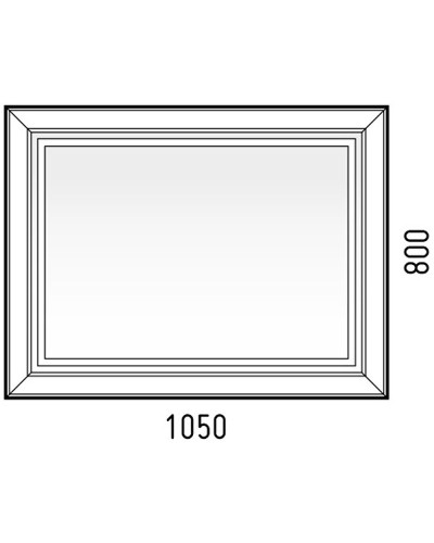 Зеркало Corozo Классика 105 SD-00000862 с подсветкой с сенсорным выключателем