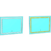 Зеркало Corozo Барго 80 SD-00001117 с подсветкой с сенсорным выключателем