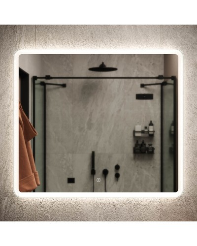 Зеркало Sancos Arcadia 80 AR800 с подсветкой с сенсорным выключателем