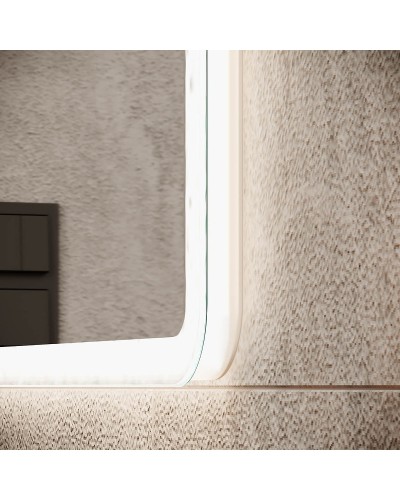 Зеркало Sancos Arcadia 80 AR800 с подсветкой с сенсорным выключателем