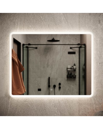 Зеркало Sancos Arcadia 90 AR900 с подсветкой с сенсорным выключателем