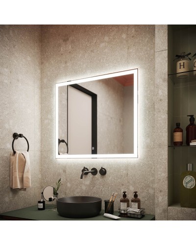 Зеркало Sancos City 80 CI800 с подсветкой с сенсорным выключателем