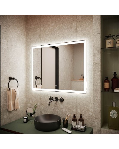 Зеркало Sancos City 90 CI900 с подсветкой с сенсорным выключателем