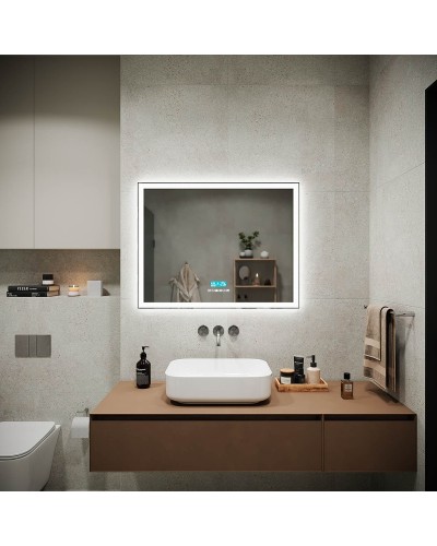 Зеркало Sancos City 2.0 90 CI2.900 с подсветкой с сенсорным выключателем