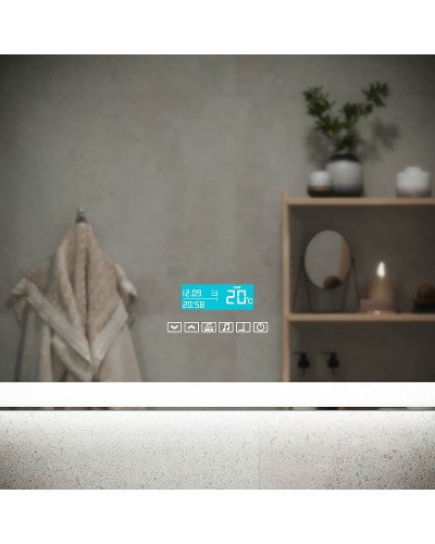 Зеркало Sancos City 2.0 90 CI2.900 с подсветкой с сенсорным выключателем