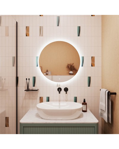 Зеркало Sancos Bella 64,5 BE645 с подсветкой с сенсорным выключателем