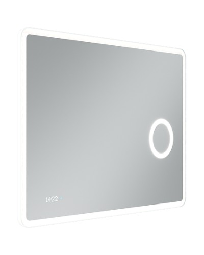 Зеркало Sancos Arcadia 1.0 100 AR1.1000 с подсветкой с сенсорным выключателем и часами