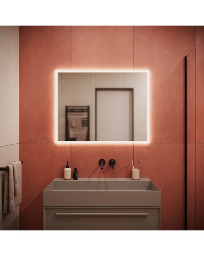 Зеркало Sancos Palace 90 PA900 с подсветкой с сенсорным выключателем