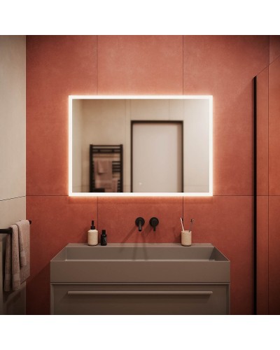 Зеркало Sancos Palace 100 PA1000 с подсветкой с сенсорным выключателем