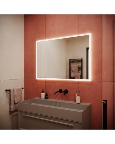 Зеркало Sancos Palace 100 PA1000 с подсветкой с сенсорным выключателем