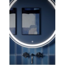 Зеркало Sancos Dames 65 DA650W с подсветкой Белое с сенсорным выключателем