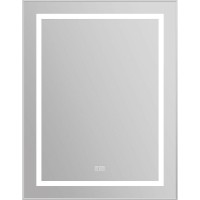 Зеркало BelBagno Kraft 68.5 SPC-KRAFT-685-885-TCH-WARM с подсветкой с подогревом Сатин с сенсорным выключателем