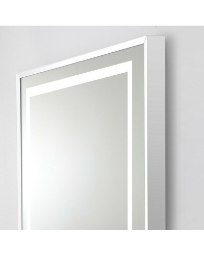 Зеркало BelBagno Kraft 68.5 SPC-KRAFT-685-885-TCH-WARM с подсветкой с подогревом Сатин с сенсорным выключателем