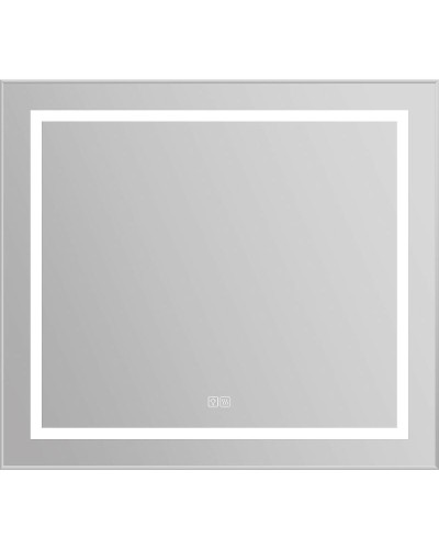 Зеркало BelBagno Kraft 88.5 SPC-KRAFT-885-785-TCH-WARM с подсветкой с подогревом Сатин с сенсорным выключателем