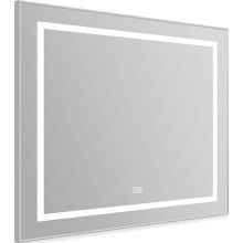 Зеркало BelBagno Kraft 88.5 SPC-KRAFT-885-785-TCH-WARM с подсветкой с подогревом Сатин с сенсорным выключателем