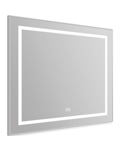 Зеркало BelBagno Kraft 88.5 SPC-KRAFT-885-785-TCH-WARM с подсветкой с подогревом Сатин с сенсорным выключателем