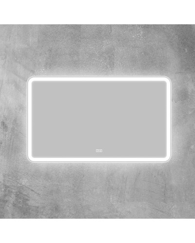 Зеркало BelBagno Marino 100 SPC-MAR-1000-600-LED-TCH-WARM с подсветкой с подогревом с сенсорным выключателем