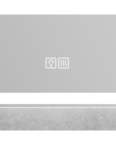 Зеркало BelBagno Marino 100 SPC-MAR-1000-600-LED-TCH-WARM с подсветкой с подогревом с сенсорным выключателем