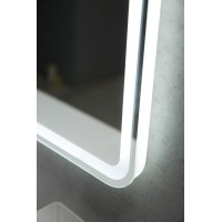 Зеркало BelBagno Marino 100 SPC-MAR-1000-600-LED-TCH-WARM с подсветкой с подогревом с сенсорным выключателем