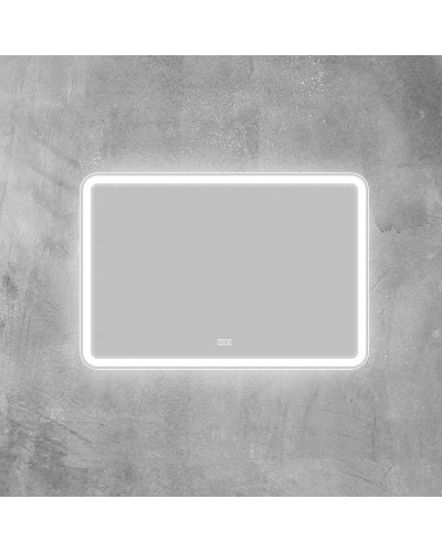 Зеркало BelBagno Marino 90 SPC-MAR-900-600-LED-TCH-WARM с подсветкой с подогревом С сенсорным выключателем